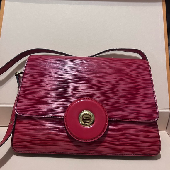 Louis Vuitton Shoulder Bag Red Epi leather - Picture 1 of 6